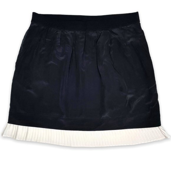 BCBGMAXAZRIA silk “Shelby” two layer skirt with POCKETS - Picture 2 of 11